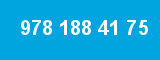 978 188 41 75 978 188 41 75